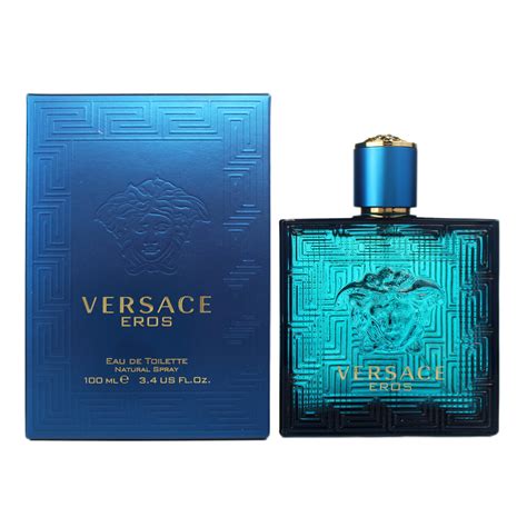 versace blue cologne eros|versace eros refill.